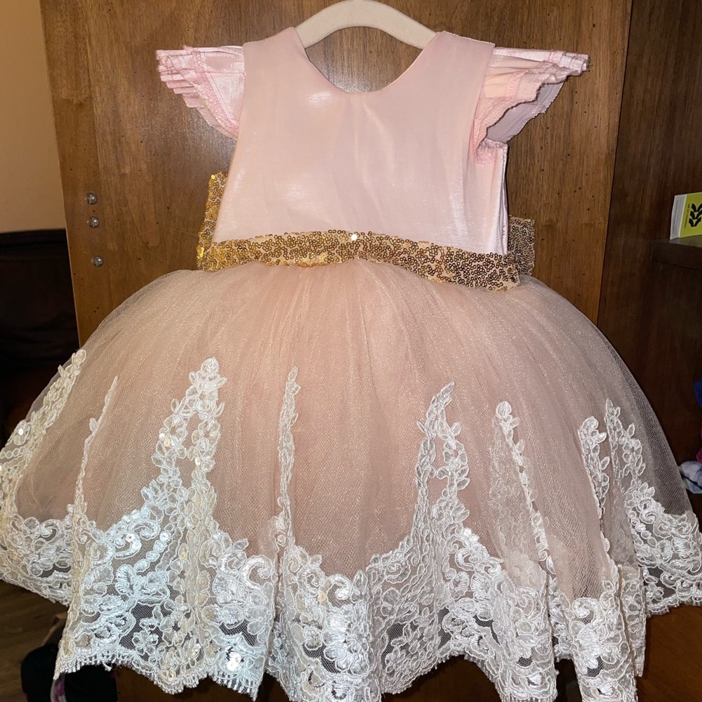 6-12 month girl’s formal dress